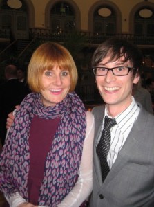 Discussing business with Mary Portas