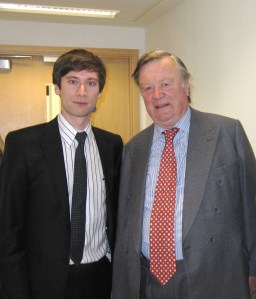 Interviewing the Lord Chancellor, Ken Clarke 